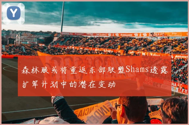 森林狼或将重返东部联盟Shams透露扩军计划中的潜在变动
